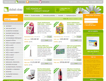 Tablet Screenshot of obchod-zdravi.cz